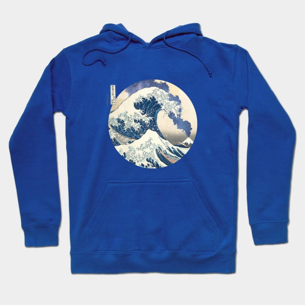 Great Wave Off Kanagawa Eruption of Mt Fuji Hoodie by tonylonder